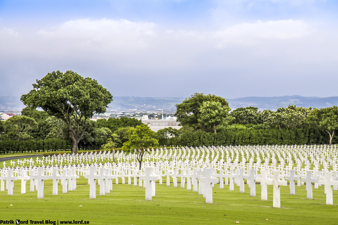 Manila American Cemetery, View over headstones, Manila, Philippines © Patrik Lord Travel Blog