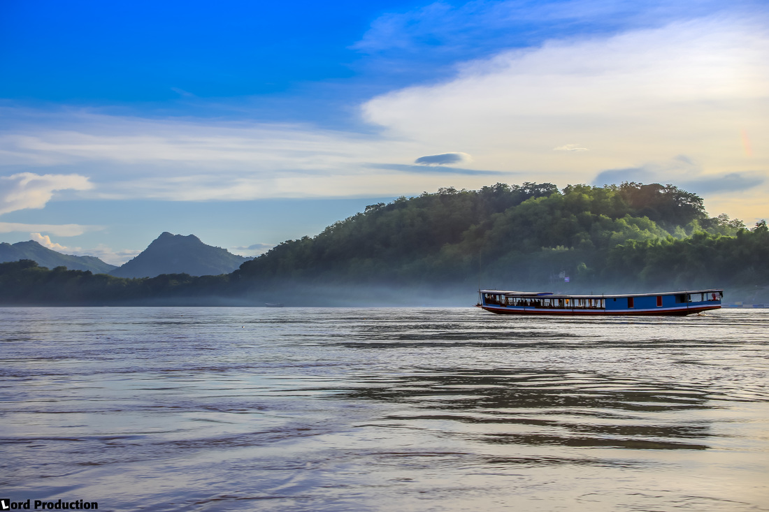 The Mekong River in Laos