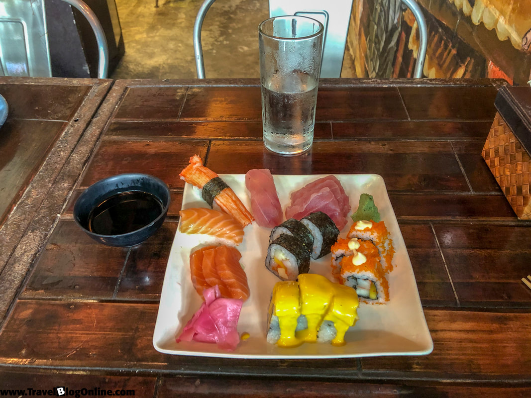 Mismukuno Teppanyaki Sushi, Platter special, Ayala center, Cebu City, Philippines © travelblogonline.com