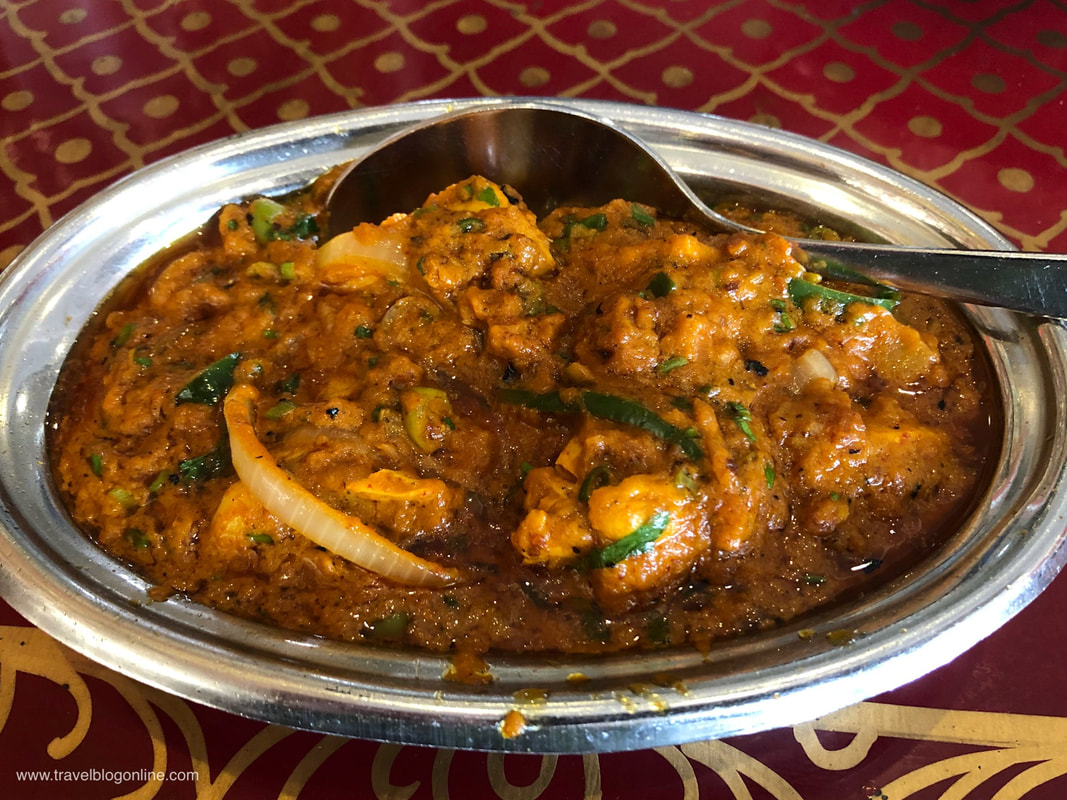 New Bombay Indian Restaurant, Robinson Place Ermita, Manila, Philippines, Chicken Cafrala © www.travelblogonline.com 