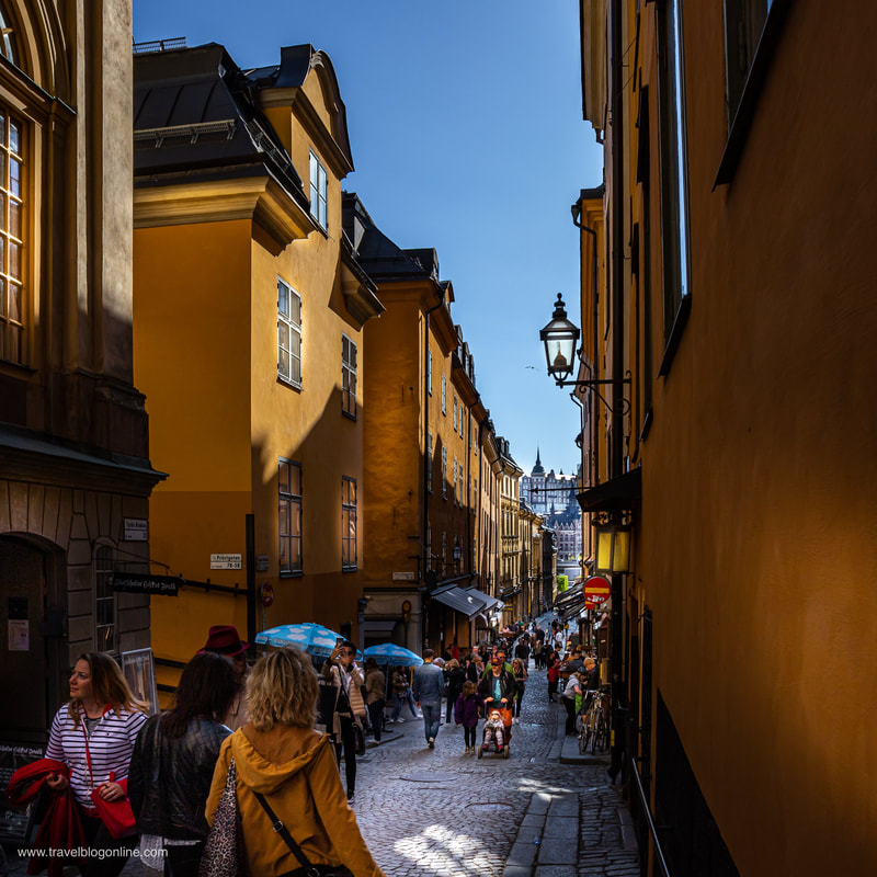 Old Town, Tyska Brinken, Stockholm, Sweden © www.travelblogonline.com