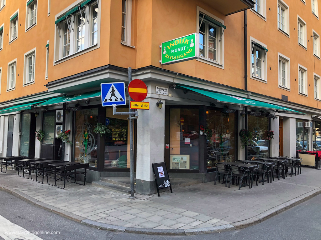 Mukut Indisk Restaurang (Indian Mukut Restaurant), Stockholm, Sweden, © www.travelblogonline.com