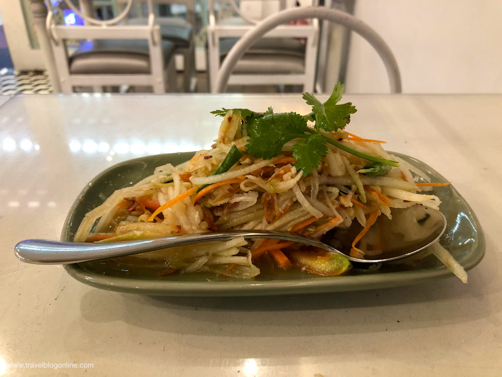 Soi Thai Restaurant, Robinsons Place, Ermita, Manila, Philippines, Papaya Salad