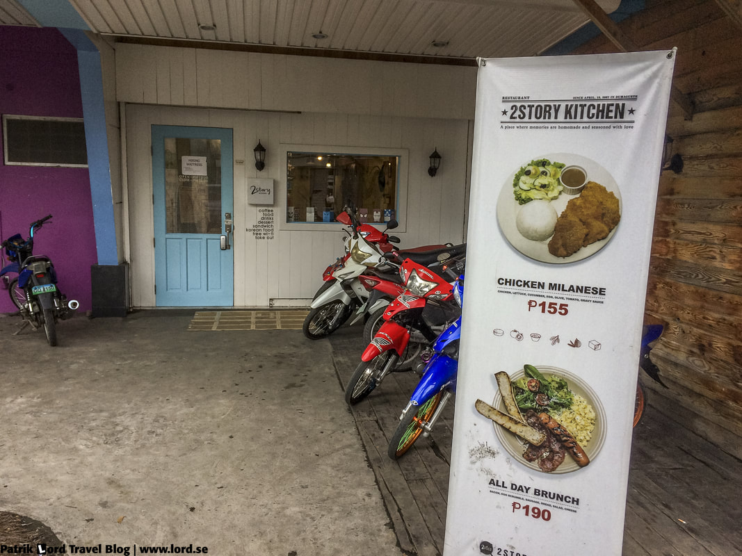 Review of 2Story Kitchen Restaurant, The Entrance, Dumaguete Negros Oriental Philippines © Patrik Lord Travel Blog