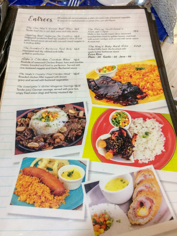 Review of Chapters Café, Menu, Dumaguete, Negros, Philippines © Patrik Lord Travel Blog