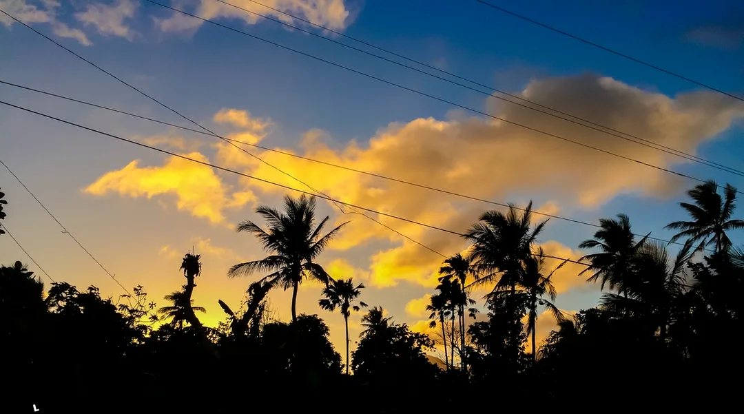 Sunset in the paradise Philippines © Patrik Lord Travel Blog