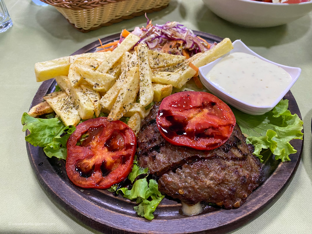 The Puri Restaurant, Food, Skhoder, Albania © Patrik Lord Travel Blog
