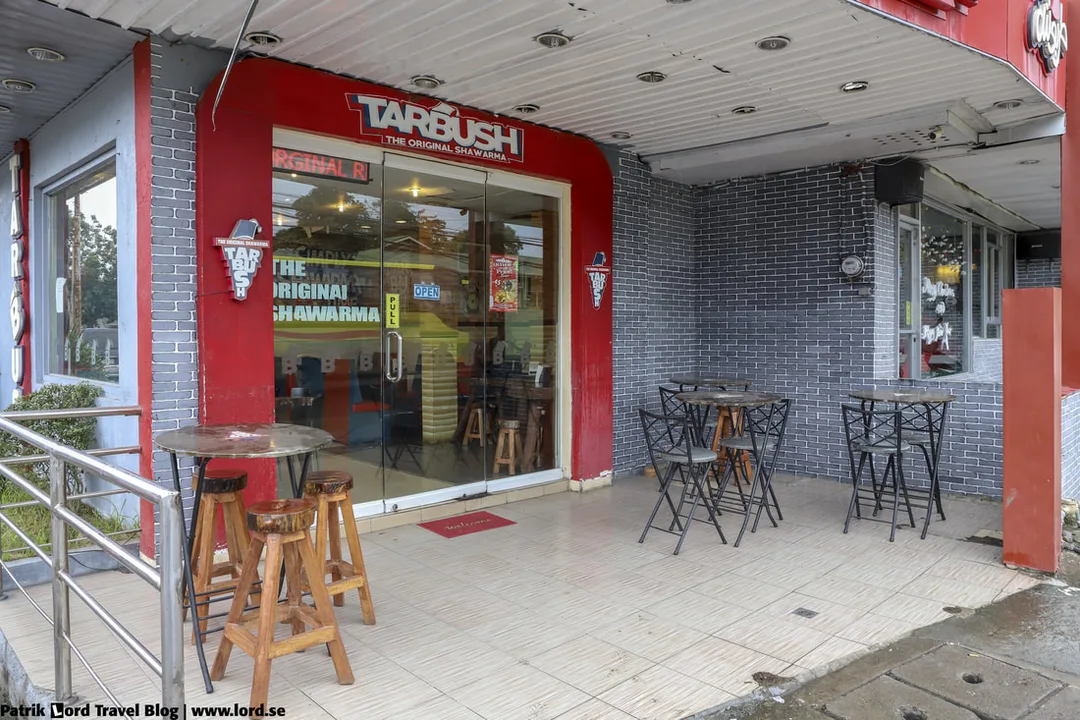 The Tarbush Restaurant, Entrance, Dumaguete, Philippines © Patrik Lord Travel Blog