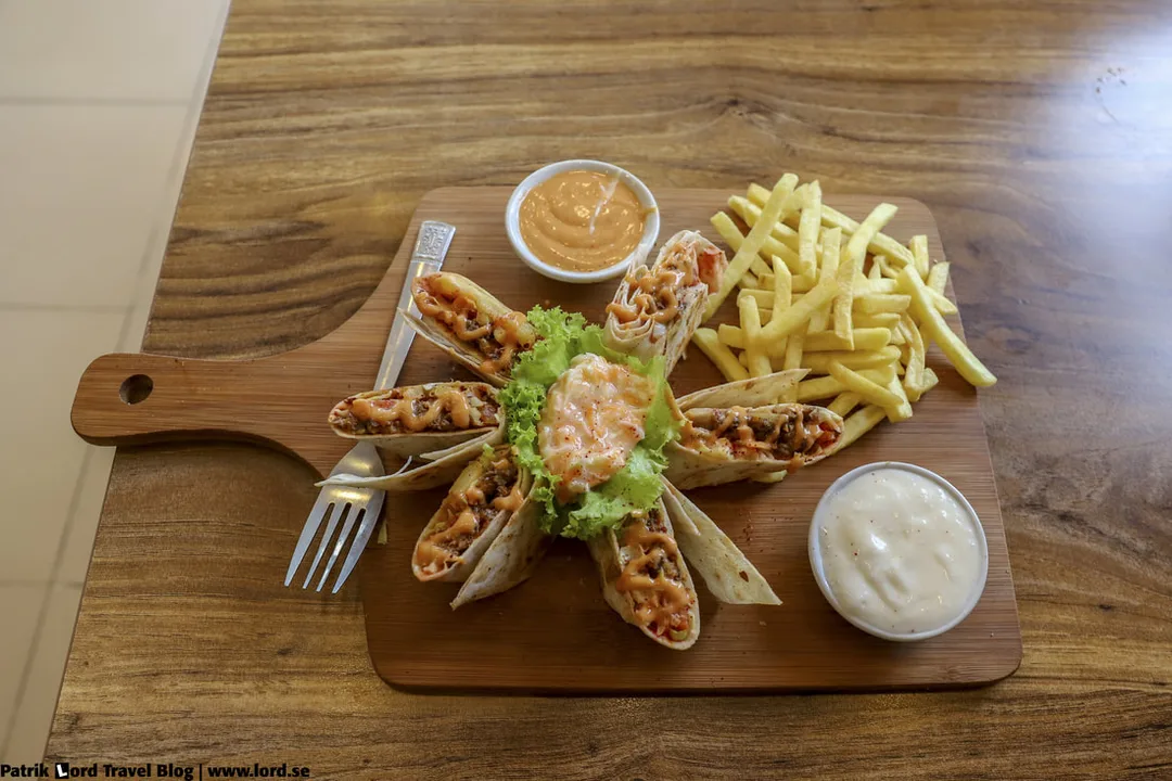 The Tarbush Restaurant, Spicy Beef, Dumaguete, Philippines © Patrik Lord Travel Blog