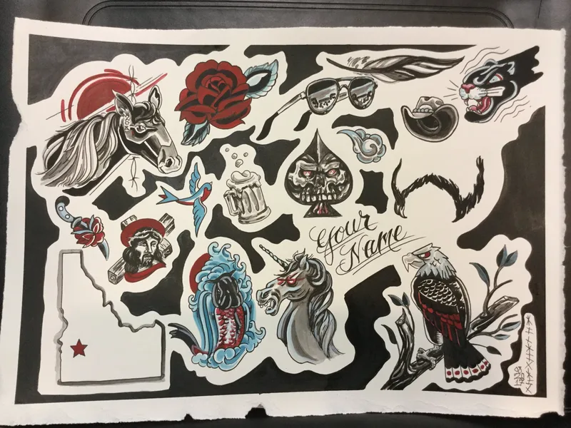Idaho flash sheet