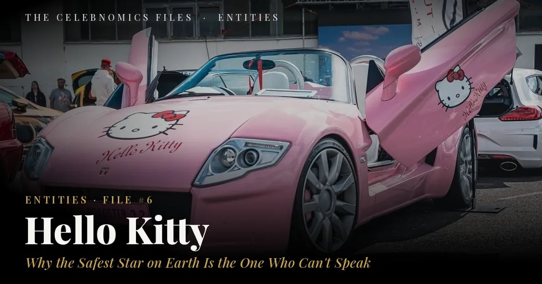 Photo of Hello Kitty sportscar