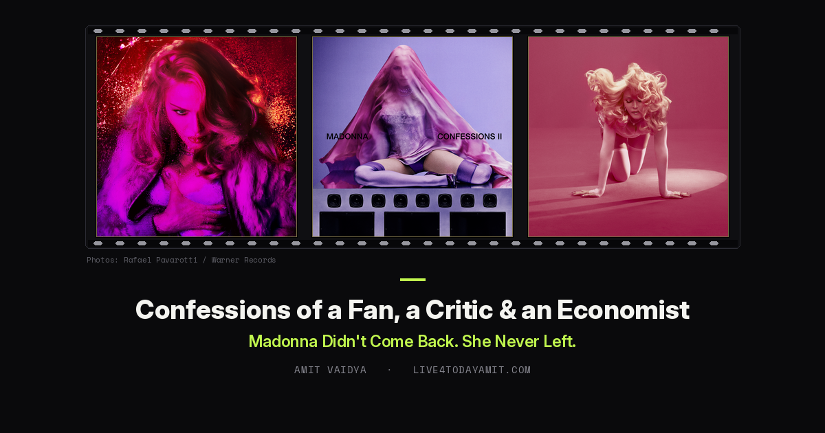 Confessions of a Fan, a Critic & an Economist