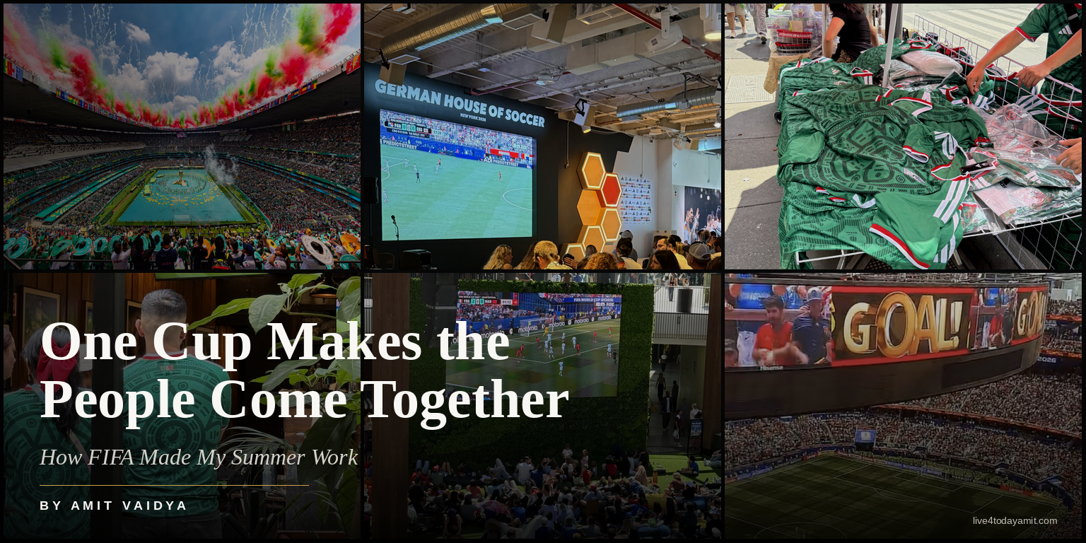 One Cup Makes the People Come Together