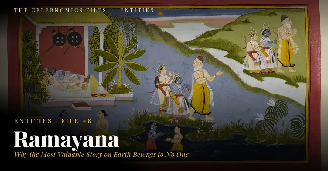 Crossing the Ganges, Ramayana (Bala Kanda), c. 1712, British Library (Add MS 15295). Public domain.