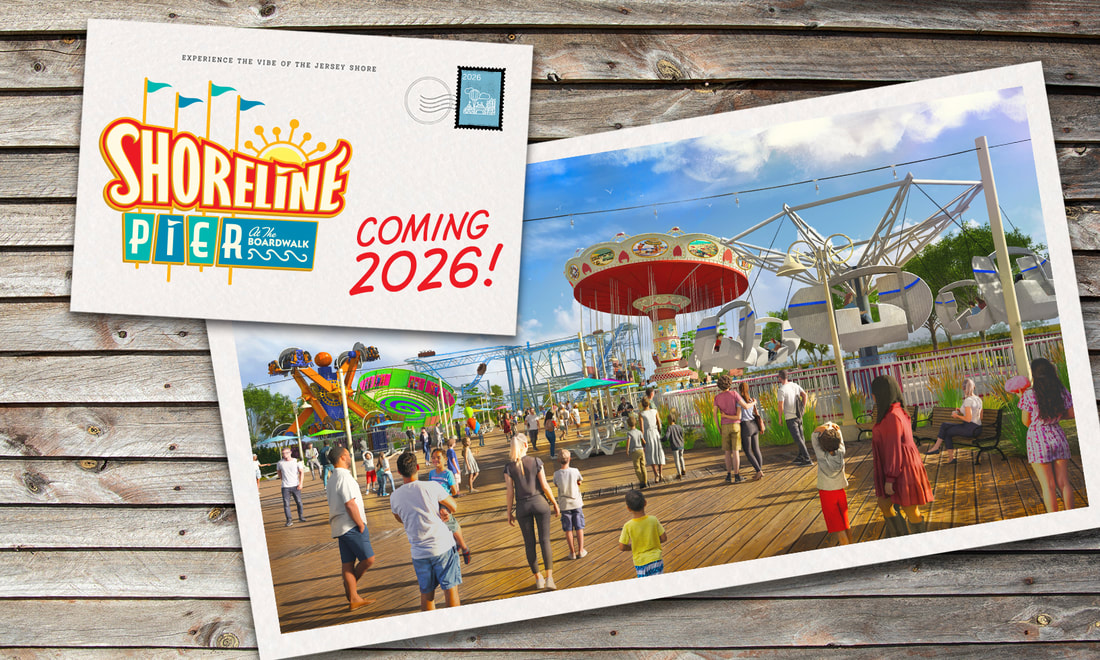 SIX FLAGS GREAT ADVENTURE UNVEILS SHORELINE PIER: A WAVE OF NEW THRILLS INSPIRED BY NEW JERSEY’S ICONIC BOARDWALKS
