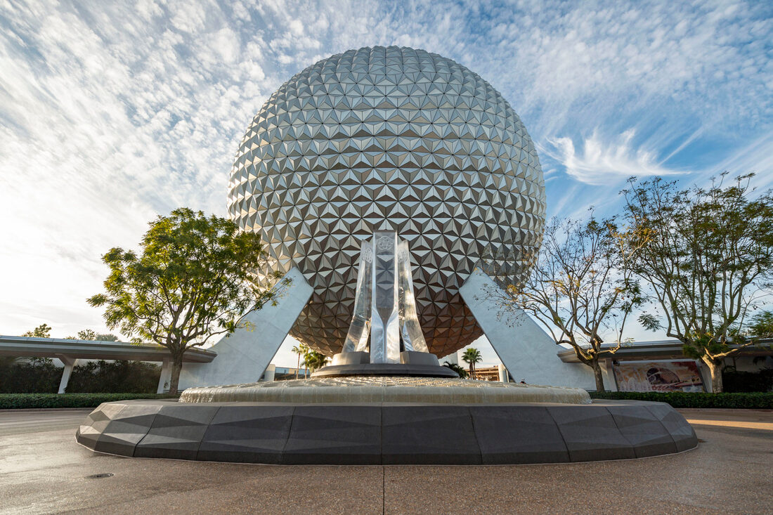 Reimagined Entrance Fountain at EPCOT