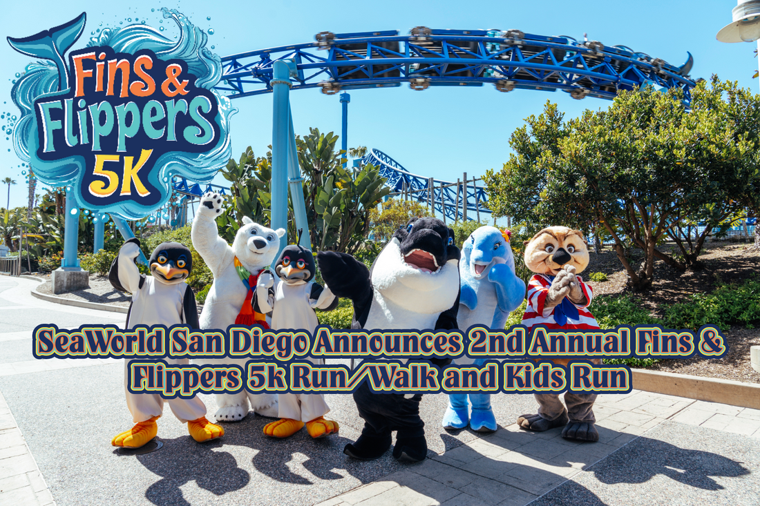 SeaWorld San Diego Announces 2nd Annual Fins & Flippers 5k Run/Walk and Kids Run – Shark Edition