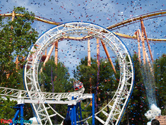 The New Revolution Opening Day at Six Flags Magic Mountain