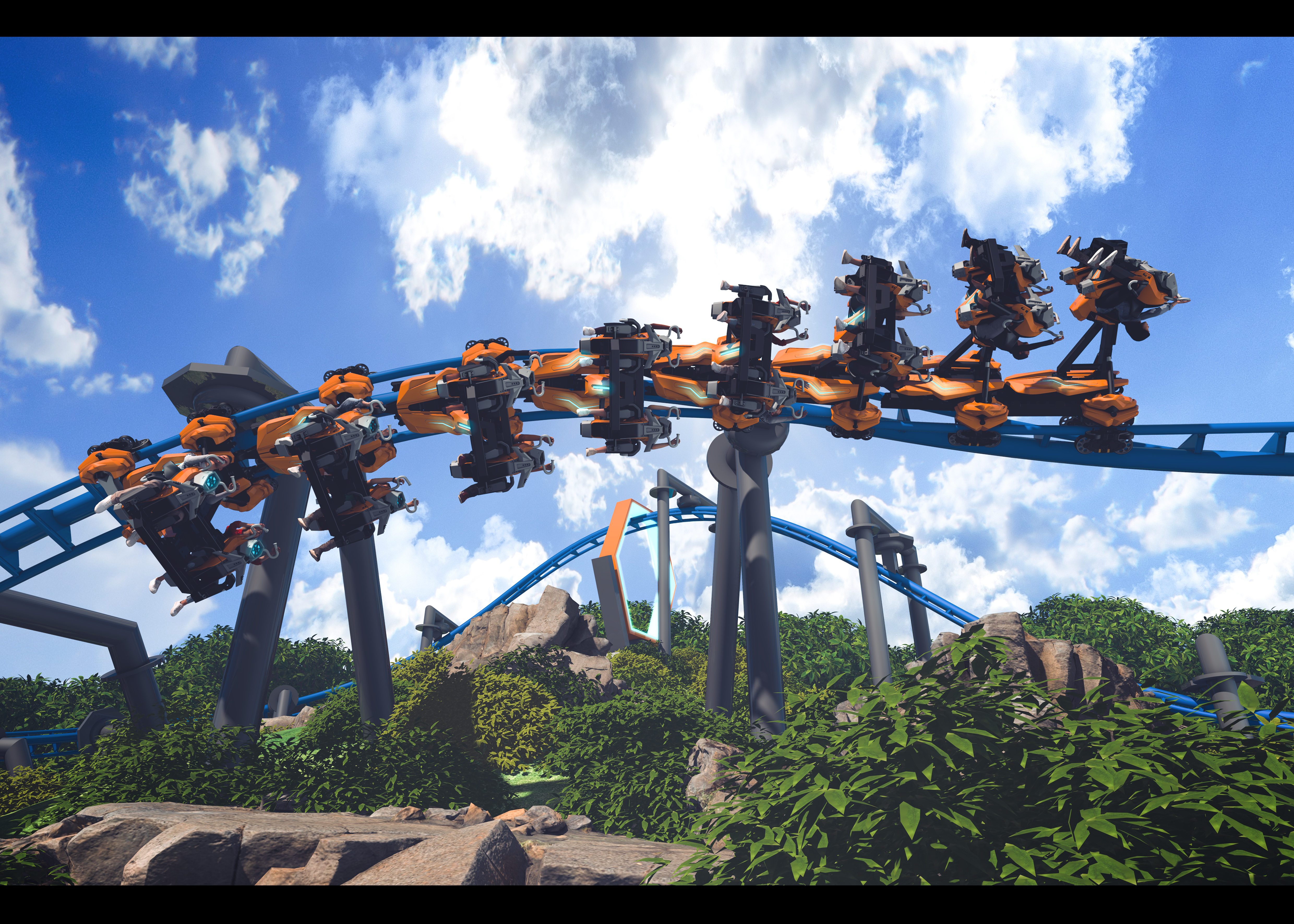 Six Flags Magic Mountain Announces Thrill Glider,  
the World's First Thrillglider Roller Coaster, Opening in 2027 
