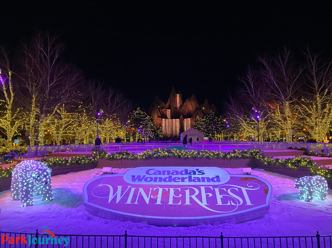Opening Weekend of Winterfest 2022 at Canada's Wonderland