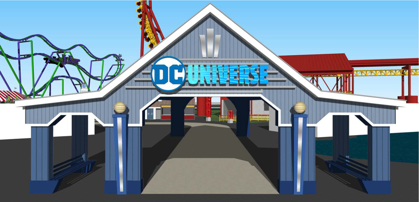 New DC UNIVERSE Themed Area Coming to Six Flags Great America in 2022