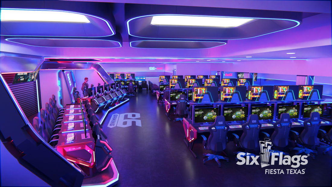 ESIX Gaming powered by Coca-Cola™ Coming to Six Flags Fiesta Texas