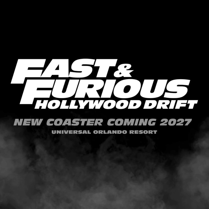 Universal Orlando Resort Reveals Its Next Blockbuster Attraction - Fast & Furious: Hollywood Drift – A High-Speed Roller Coaster Coming to Universal Studios Florida in 2027