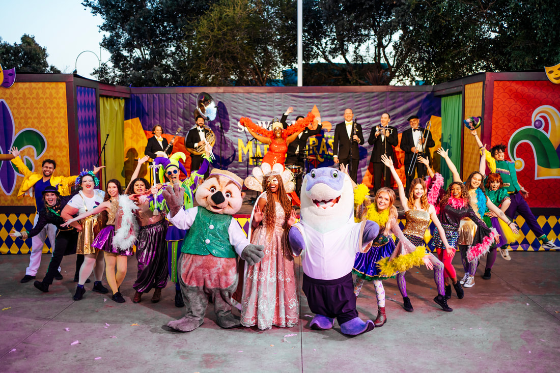 Experience Mardi Gras at SeaWorld San Diego with ALL-NEW Live Entertainment, Flavorful Cuisine and Family-Friendly Festivities