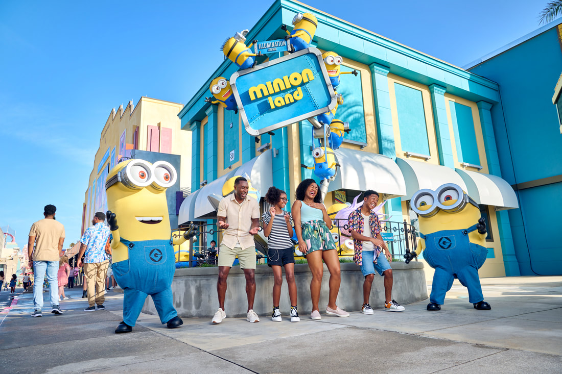 MINION LAND, FEATURING THE ALL-NEW VILLAIN-CON MINION BLAST, MINION CAFE, BAKE MY DAY AND MORE IS NOW OPEN AT UNIVERSAL ORLANDO RESORT