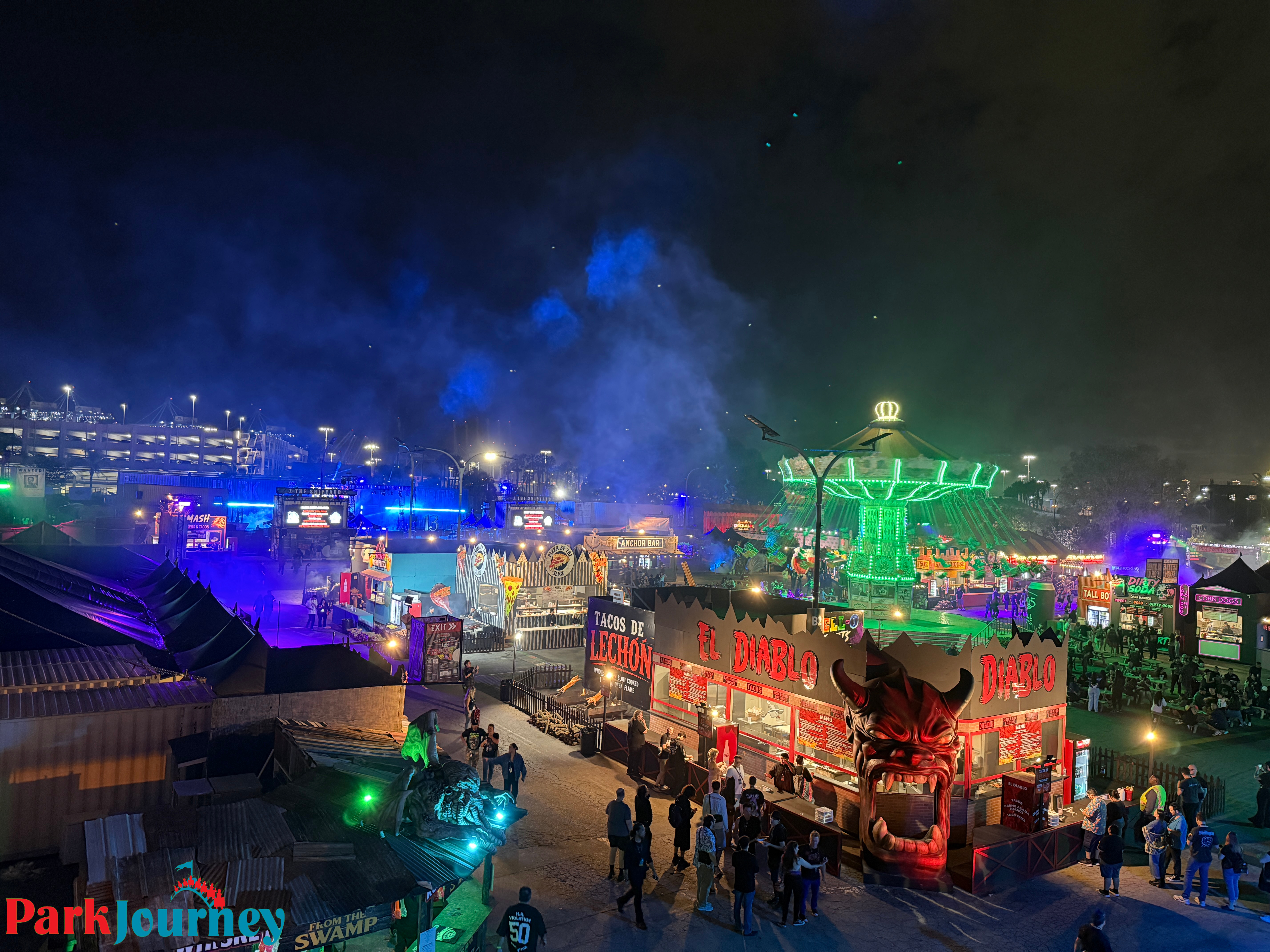 Queen Mary's Dark Harbor 2026 - 6 mazes, 732 bars and 1 Haunted Ship
