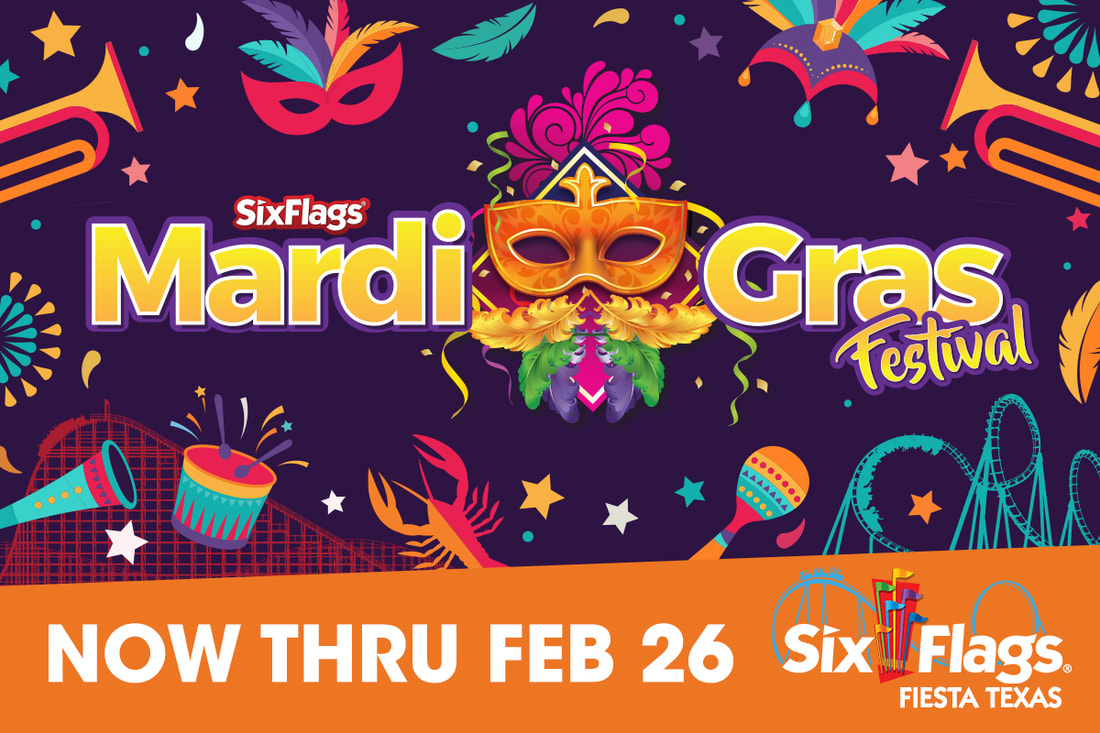 The Biggest Mardi Gras Festival in Texas Returns to Six Flags Fiesta Texas
