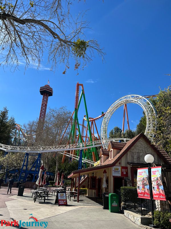 Six Flags Magic Mountain Update - Tatsu Paint and Wonder Woman FLight of Courage Update #5