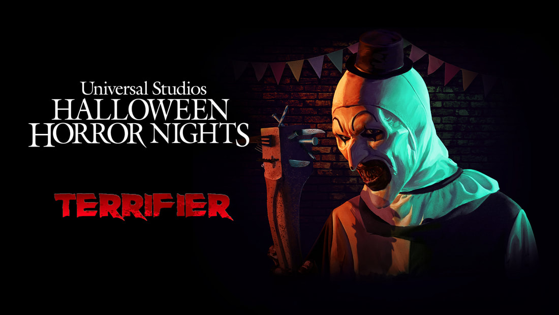 Universal Orlando Resort and Universal Studios Hollywood Unleash Serial Killer, Art the Clown, from the Cult Classic Film Franchise Terrifier, Upon Halloween Horror Nights