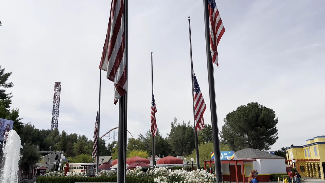 Six Flags Magic Mountain Wonder Woman Flight of Courage Update #12 - May 31, 2022