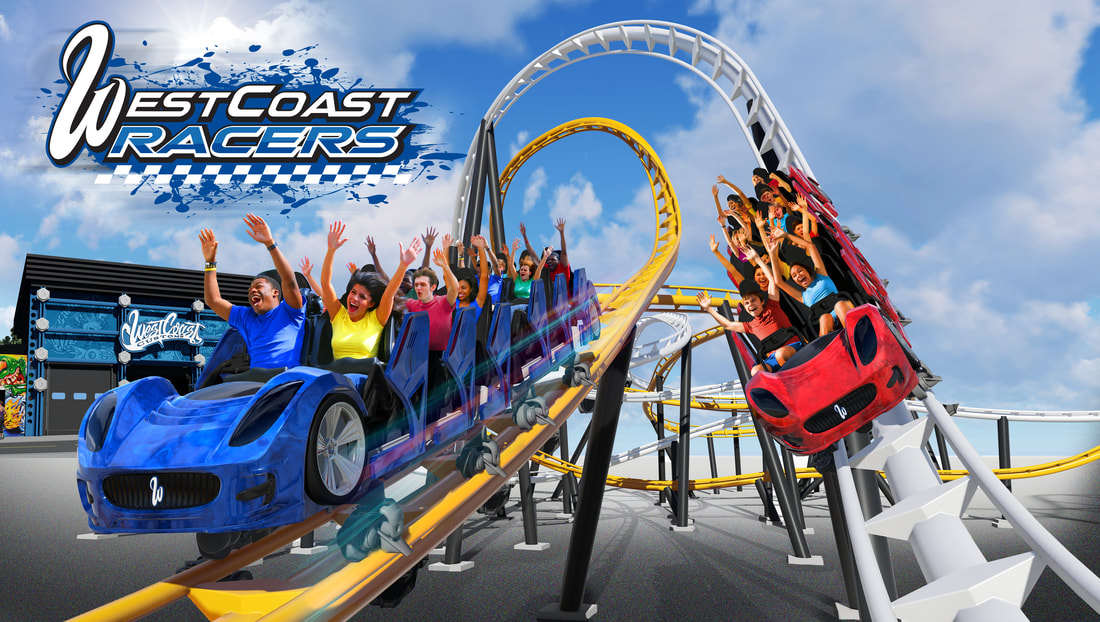 Six Flags Magic Mountain West Coast Racers Update - May 25, 2019