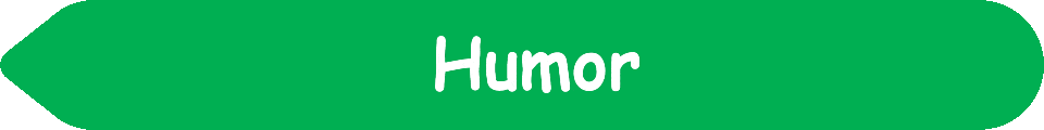 Picture of a #00AF52 Green arrow pointing to the words and pictures on the website, and the words, Humor - Inspiration - Learning - Visit www dot Make Fun Of Life dot net.