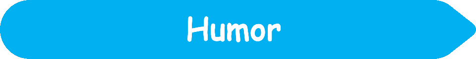 Picture of a #00B0F0 Blue arrow pointing to the words and pictures on the website, and the words, Humor - Inspiration - Learning - Visit www dot Make Fun Of Life dot net.