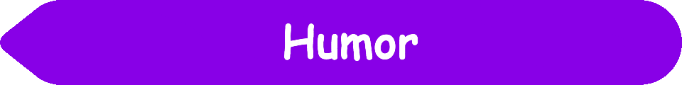 Picture of a #8800E7 Purple arrow pointing to the words and pictures on the website, and the words, Humor - Inspiration - Learning - Visit www dot Make Fun Of Life dot net.