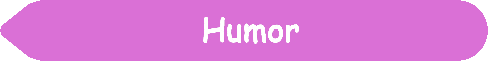 Picture of a #DA70D6 Orchid arrow pointing to the words and pictures on the website, and the words, Humor - Inspiration - Learning - Visit www dot Make Fun Of Life dot net.