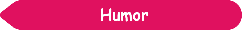 Picture of a #E0115F Ruby Red arrow pointing to the words and pictures on the website, and the words, Humor - Inspiration - Learning - Visit www dot Make Fun Of Life dot net.