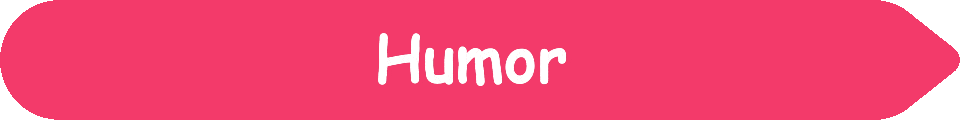 Picture of a #F33A6A Pink arrow pointing to the words and pictures on the website, and the words, Humor - Inspiration - Learning - Visit www dot Make Fun Of Life dot net.