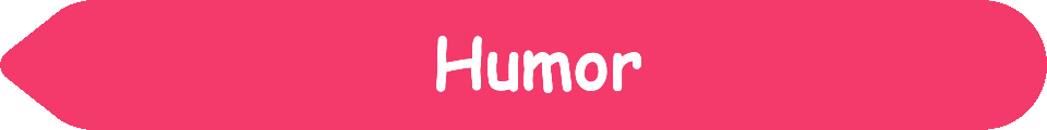 Picture of a  #F33A6A Pink arrow pointing to the words and pictures on the website, and the words, Humor - Inspiration - Learning - Visit www dot Make Fun Of Life dot net.