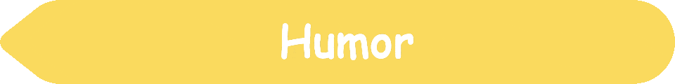 Picture of a #FADA5E Royal Yellow arrow pointing to the words and pictures on the website, and the words, Humor - Inspiration - Learning - Visit www dot Make Fun Of Life dot net.