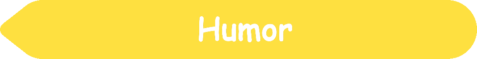 Picture of a #FEE040 Yellow arrow pointing to the words and pictures on the website, and the words, Humor - Inspiration - Learning - Visit www dot Make Fun Of Life dot net.