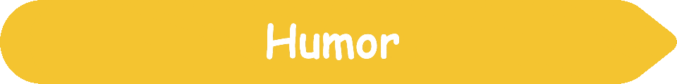 Picture of a #F4C430 Saffron Yellow arrow pointing to the words and pictures on the website, and the words, Humor - Inspiration - Learning - Visit www dot Make Fun Of Life dot net.