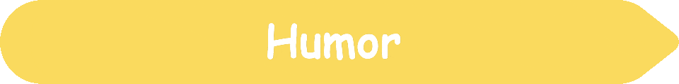 Picture of a #FADA5E Royal Yellow arrow pointing to the words and pictures on the website, and the words, Humor - Inspiration - Learning - Visit www dot Make Fun Of Life dot net.