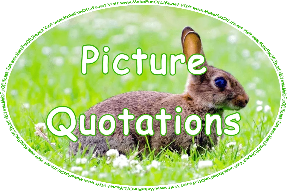 Click or tap here to visit the Picture Quotations Page.