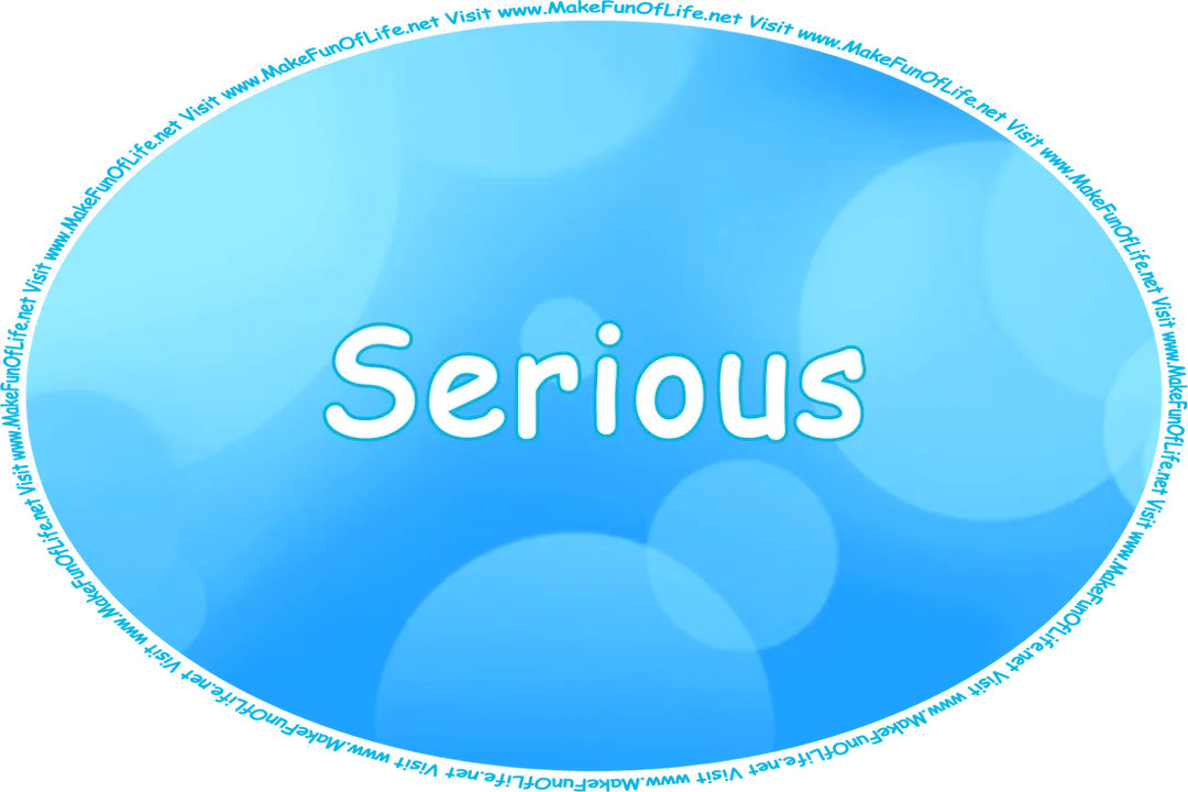 Click or tap here to visit the Serious Page or continue down this page to find clickable and tappable links to articles listed alphabetically by their titles and by the pages on which they can be found.
