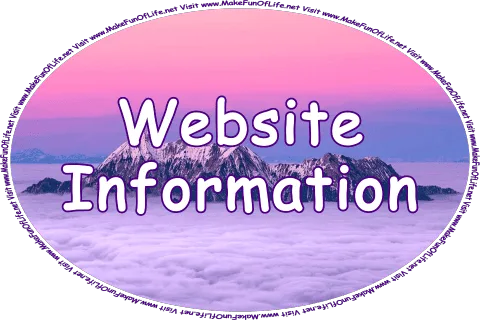 Click or tap here to visit the Website Information Page.