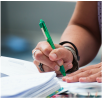 a hand holding a pencil